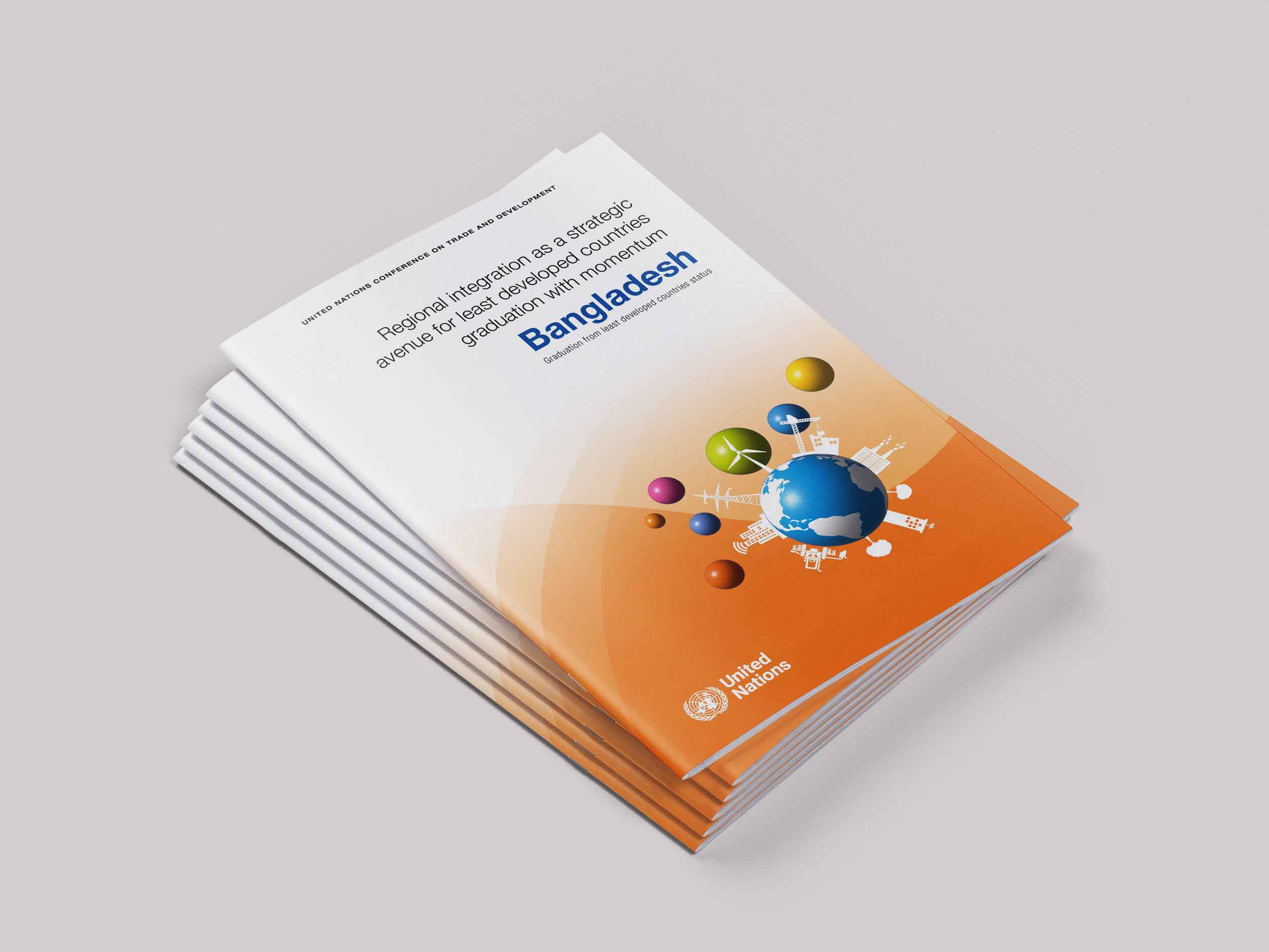 Layout of the flagship publication of UNCTAD /ALCD - 2024 Least Developped Countries Report